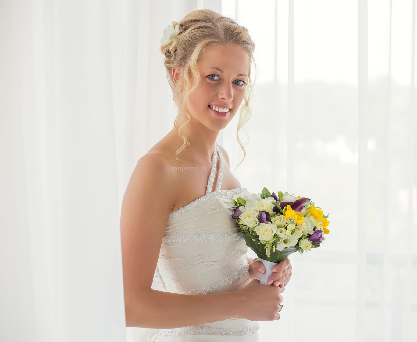 Upięcia ślubne dla blondynek