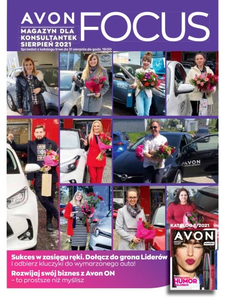 Magazyn Avon Focus 8/2021 na sierpień