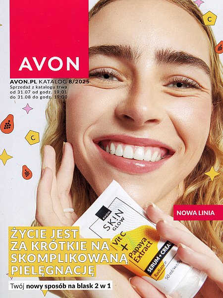 Katalog Avon 8/2025 na sierpień