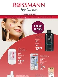 Gazetka Rossmann od jutra 31 grudnia 2025 do 7 stycznia 2026