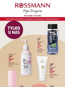 Nowa gazetka Rossmann od jutra 8 do 14 stycznia 2026