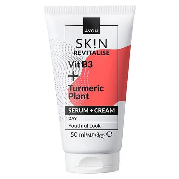 Serum i krem na dzień 2 w 1 - Avon SK!N