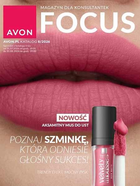 Avon focus 8/2026 sierpień
