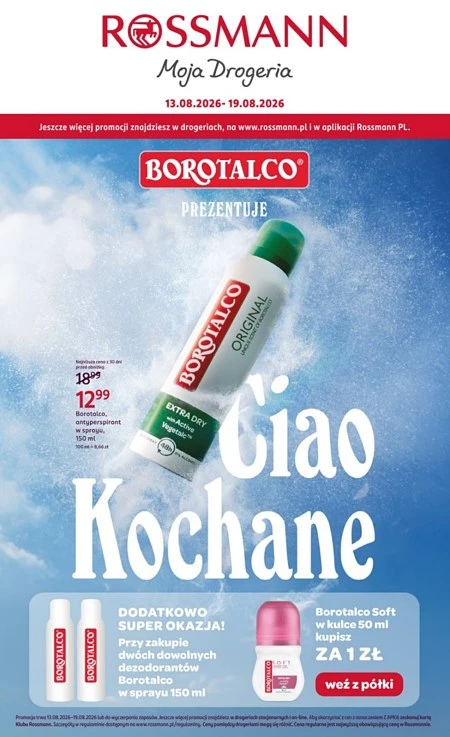 Gazetka Rossmann od 13 sierpnia 2026 roku